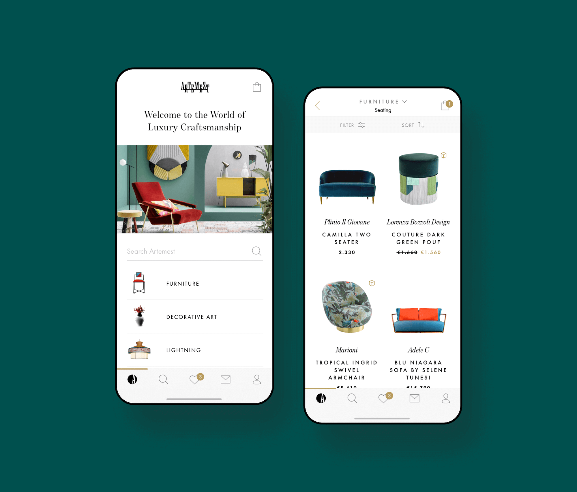 Artemest DevOps e-commerce example